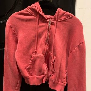 red brandy melville jacket